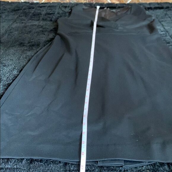 Adrienne Vittadini Black Wrap Sheath Dress with V-Neck NWT Size 2 - Picture 9 of 10